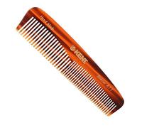 Kent The Handmade Comb - 130 mm Fine and Coarse Toothed Pocket Comb Sawcut R7T by Kent [Beauty]