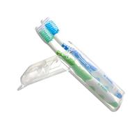 Kent Two Soft Nylon TOOTHBRUSHES in Travel Case (Pack of 1)
