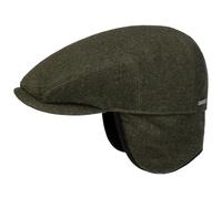 Kent Wool Earflaps Flat Cap by Stetson