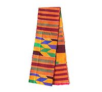 Kente Graduation Stole/Black Lives Matter Scarf/Sash by KenteWorld (Brown)