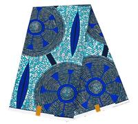 Kente nyama Africa Ankara Prints Wax Fabric African Fabric for Party Dress Craft DIY Sewing Textile Polyester Nigeria Tissu