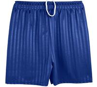 Kentex Online Boys Girls Unisex Shadow Stripe Gym Sports Football Games School PE Shorts (XXL (11-12 Years), Navy)