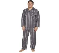 Kentex Online - Mens Brushed Pyjama Set | Mens Pyjamas Set | Men's Nightwear | Men's Pyjama Sets | Pajamas | Elasticated Waistband | Machine Wash