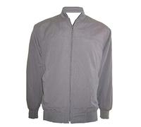 Kentex Online Mens Summer Golf Jacket (Large, Grey) Soft Feel Fabric