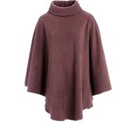 Kentex Online Womens Fleece poncho with cowl neck anti pill polyester fleece warm and cosy dimensions width 58" length 29" (M/L, toupe)