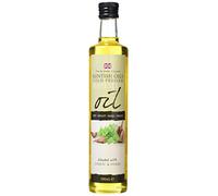 Kentish Oils Extra Virgin Rapeseed Oil Blended with Garlic/Herbs 500 ml (pack of 6)