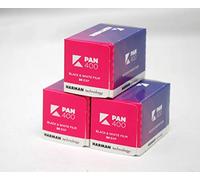 Kentmere Brand Color Film 135 Format, Model PAN 400, Pack of Three 400 iso Roll Quantity 24