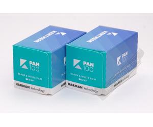 Kentmere Pan 100asa Cheap Black & White B&W 35mm Film 24 Exp 2 Rolls TRACKED 48