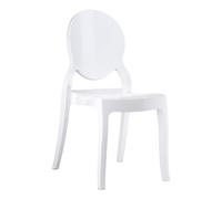 Kenton Side Chair Glossy White