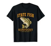 Kentuckian Anglers Spotted Spots Fish Value Graphic T-Shirt