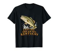 Kentuckians Spots Bluegrass Fishing Anglers Value Graphic T-Shirt