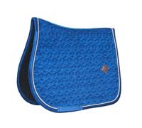 Kentucky Basic Saddle Cloth Velvet Jumping Navy