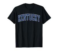Kentucky Blue Vintage Style Retro Text T-Shirt