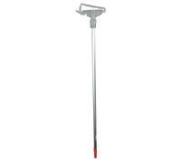 Kentucky Colour Coded Metal Mop Handle with Clip Red