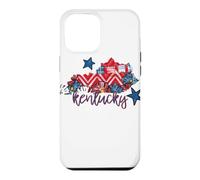 Kentucky Floral Chevron Plaid Regional Heritage Art Case for iPhone 12 Pro Max