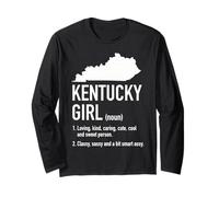 Kentucky Girl Definition Vintage Pride Long Sleeve T-Shirt