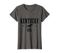 Kentucky Girl Horseback Riding Horse Lover KY Pride T-Shirt