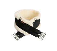Kentucky Horse Girth Strap, Black, 130 mm, Wool/Fleece, Saddle Girth