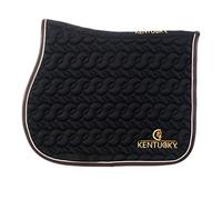 Kentucky Horsewear Absorb saddle pad with Kentucky logo, colour: black.