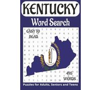Kentucky inspired/themed word search book.: Book is 6 X 9 inches, 110 pages with 55 Puzzles and 495 words with mostly easy to read print. Each puzzle ... vertically, diagonally, forward, or backward.