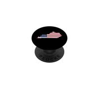 Kentucky Map Flag State Pride Design PopSockets Adhesive PopGrip