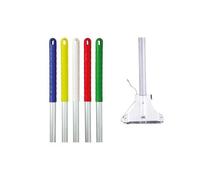 Kentucky Mop Handle 137cm Powder Coated BLUE with Metal Fitting 103037B