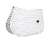 Kentucky - Saddle Cloth Glitter Band Jumping White/White