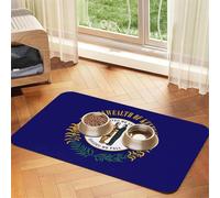 Kentucky State Flag Durable Pet Absorbent Tablecloth Non-Slip Dining Pad For Dog Cat Food Water Bowls Feeder Mat