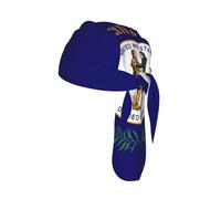 Kentucky State Flag Print Cycling Cap Unisex Elastic Lightweight Running Workouts Headwear Breathable Hat