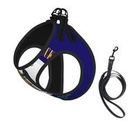 Kentucky State Flag Print Dog Harness,Pet Leash Vest,Adjustable And Reflective Vest,For Small To Medium Dogs