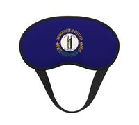 Kentucky State Flag Print Eye Mask for Sleeping Light Blocking Nap for Travel Yoga Camping Night Rest