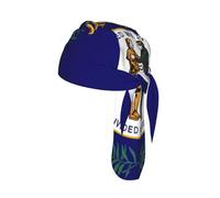 Kentucky State Flag Print Skull Headwrap Under Helmet Cycling Cap Lightweight Quick Dry Adult Gift One Size