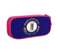 Kentucky State Flag Print Stationery Bag Lightweight Pen Pouch School College Office Travel Boys Girls Adults