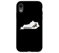Kentucky State Map Horse Racing State Symbol Case for iPhone XR