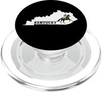 Kentucky State Map Horse Racing State Symbol PopSockets PopGrip for MagSafe
