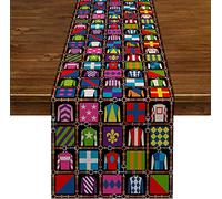 Kentucky Table Runner Horse Racing Decoration Derby Time Home Dining Room Kitchen Table Decor (13" x 108")