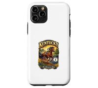 Kentucky The Bluegrass State Flag Thoroughbred Goldenrod Case for iPhone 11 Pro
