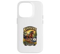 Kentucky The Bluegrass State Flag Thoroughbred Goldenrod Case for iPhone 14 Pro