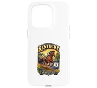 Kentucky The Bluegrass State Flag Thoroughbred Goldenrod Case for iPhone 15 Pro
