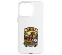 Kentucky The Bluegrass State Flag Thoroughbred Goldenrod Case for iPhone 15 Pro Max