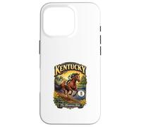 Kentucky The Bluegrass State Flag Thoroughbred Goldenrod Case for iPhone 16 Pro