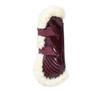 Kentucky - Vegan Fur Jumping Boots Bamboo Elastic Bordeaux XS
