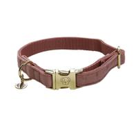 Kentucky Velvet Dog Collar Pink 25-38 cm