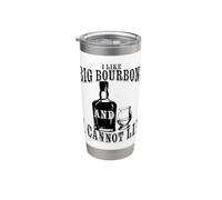 Kentucky Whiskey I Like Big Bourbons and I Cannot Lie Stainless Steel Insulated Tumbler