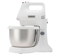 Chefette Lite Hand Mixer HMP34.A0WH, Stand Mixer All-in-One, 3L Stainless Steel Bowl, 5 Variable Speed + Pulse, 450W,