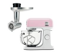 Kenwood 5L kMix Stand Mixer Pink & Food Mincer