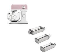 Kenwood 5L Kmix Stand Mixer Pink & Pasta Expert Multipack