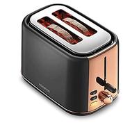 Kenwood Abbey Lux 2 Slice Toaster, Dark Grey & Rose Gold - TCP05.C0DG