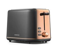 Kenwood Abbey Lux 2 Slice Toaster, Dark Grey & Rose Gold - TCP05.C0DG