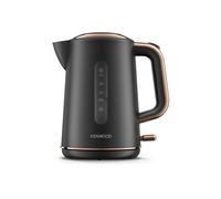 Kenwood Abbey Lux Water Kettle, 360? Swivel Base, Fast Boiling, Removable Filter, Water Capacity 1.7L, ZJP05.C0DG, 3000W, Dark Grey with Rose Gold